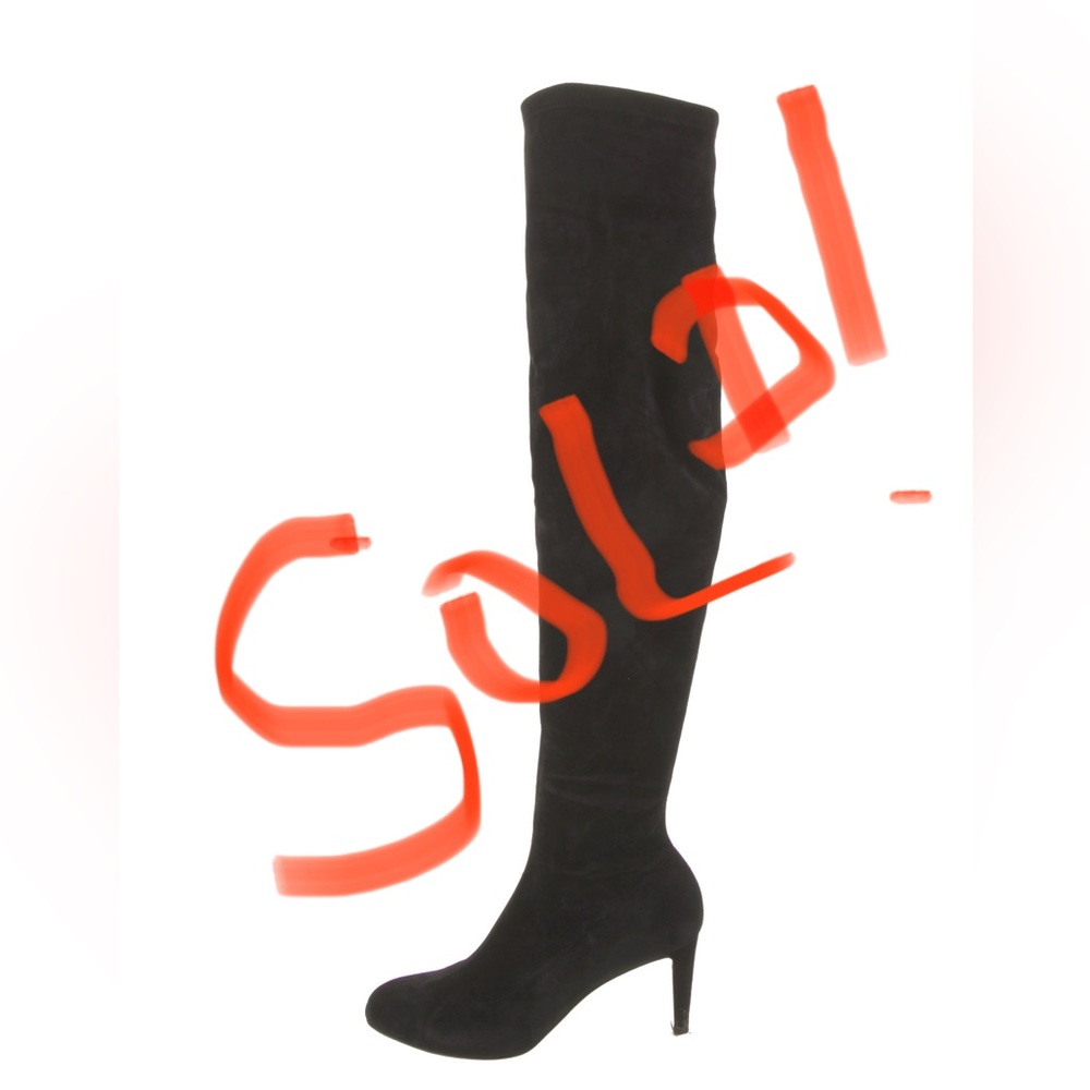Christian Louboutin Suede Over-The-Knee Sock Boots
SIZE 39
